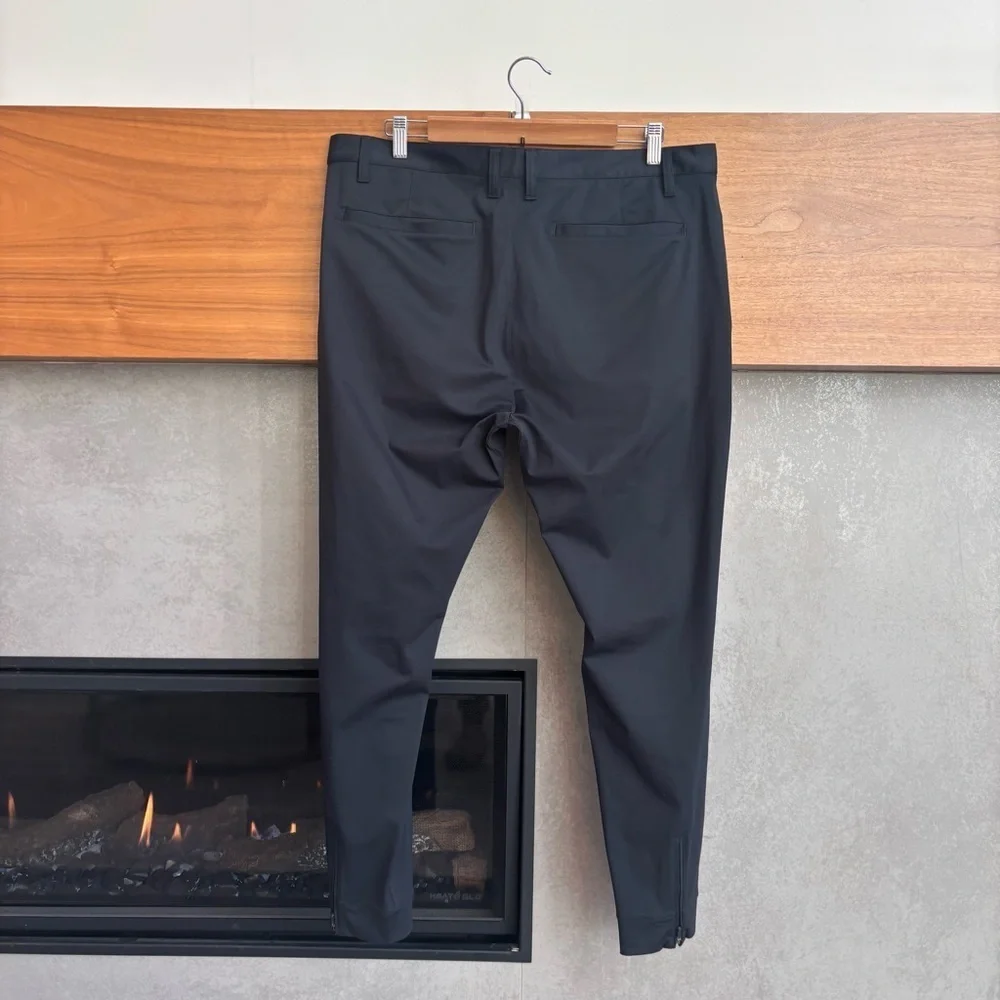RHONE Commuter Pants In Black, Size 36